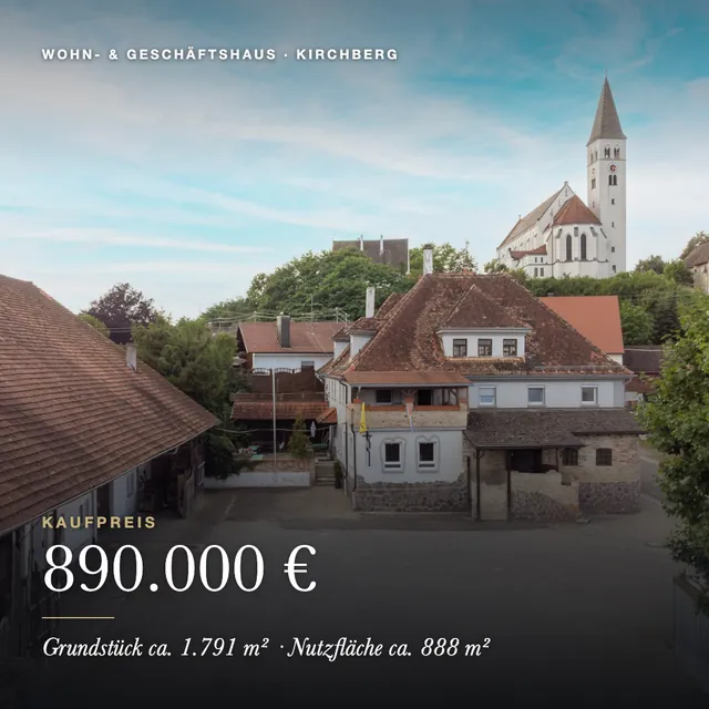 Anzeigenkarte Diamant Immobilien: kirchberg anwesen