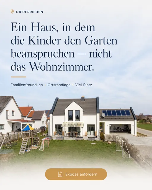 Anzeigenkarte Diamant Immobilien: niederrieden garten